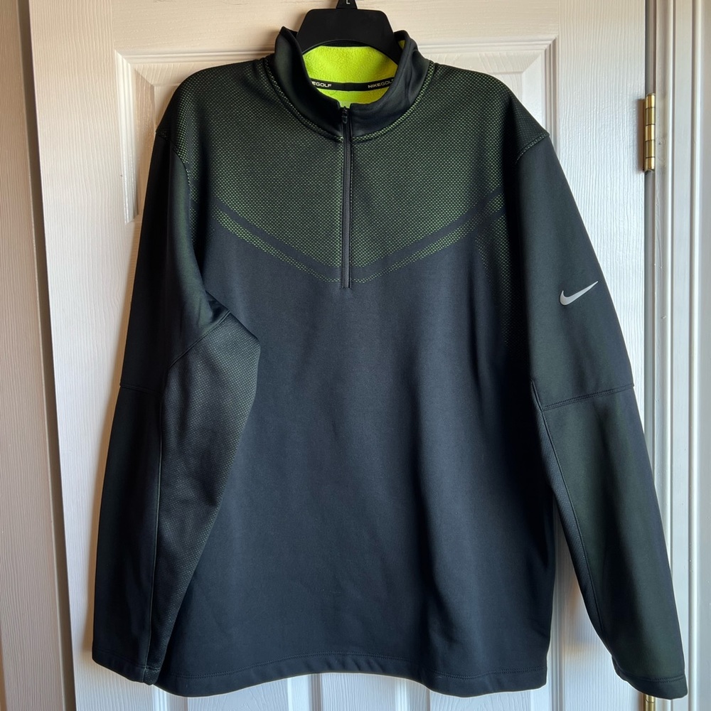 Nike Golf • Tour Performance Zip Pullover Therma Fit Mens sz XL